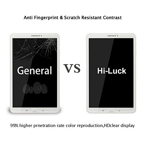 Hi-Luck Samsung Galaxy Tab A 10.1 Panzerglas, Ultra Clear Displayschutzfolie für Tab A 10.1 2016 T580/ T585C Schutzglas Folie ( 9H, 0.33mm Anti-Kratz ) - 4