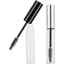 12 Leere Mascara-Tuben Mit Wimpernstab – 5 Ml, Transparent, Für DIY & Reisen