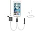 Produktbild L2W Lightning auf 3,5-mm-Headsets und USB-Ladekabel Entwickelt 2-in-1 Audio-Interface Kopfhöreranschluss Konverterkabel Für IOS-Geräte iPad iPod iPhone 7 7 Plus 6 6s Plus 5 5se 5s (Schwarz)