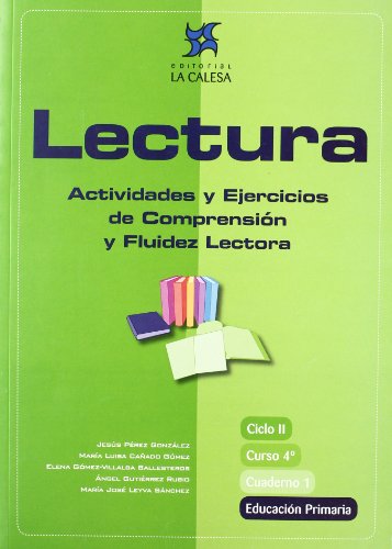 Lectura, actividades y ejercicios de comprensión y fluidez lectora, 4 Educación Primaria Cuaderno 1