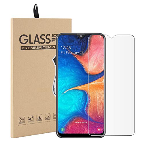 FindaGift Lot de 1 Film de Protection d'écran en Verre trempé Haute définition pour Samsung Galaxy A20 16 h