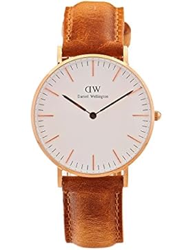Daniel Wellington Classic Damen-Armbanduhr Analog Quarz Leder - DW00100111