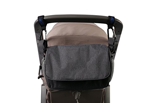 2x Buggy Mama Clip Hacken Kinderwagen Shopping Täschen Taschen Hacken Halterung - 4