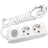 Viko Multi-Let 2-Piece Switch-Soil Cable &Ccedil;.K 2mt Socket