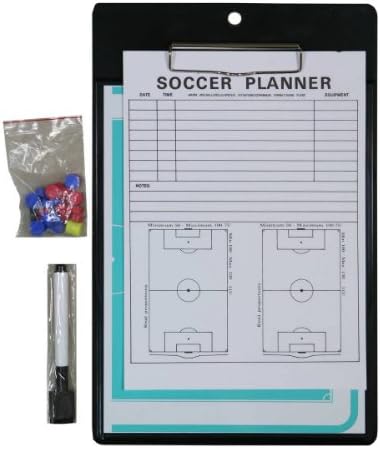 Accessories Unlimited Double Sided Magnetic Soccer Coaches Planner