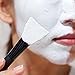 Travelmall 2 piece Mask Applicator Brush Silicone Facial Applicator Hairless SkinSoft Silicone Brush Facial Mask Mud Mask Body Lotion And Body Butter Applicator Tools Brush For Body And Face Random Color (Mask brush)
