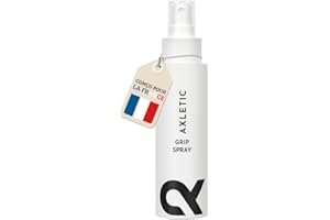 Axletic® Grip Spray | Adhérent Antidérapant | sans Résidu | Vegan | Grip Pole Dance, Fitness, Padel, Crossfit, Escalade | Alternatif à la Magnésie Liquide | Transparent, 100ml