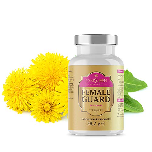 Preisvergleich Produktbild GymQueen Professional Female Guard / DIM Diindolylmethane Kapseln / Entwässerungstabletten mit Löwenzahn-Blattextrakt / 300 mg bei empfohlener Tagesdosis (2 Kapseln) / 60 Tabletten - 38,7 g