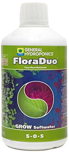 Mineral Nutrient FloraDuo GHE Grow Soft Water (500ml)
