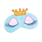 Velishy(TM) Padded Shade Rest Relax Crown Shape Sleep Mask Blindfold