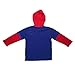 Superman Infant Pullover Long Sleeve Hooded Jersey T Shirt 18M Red & Blue