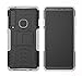 Produktbild Roreikes Samsung Galaxy A9 2018 Hülle Silikon,Stoßfest Hybrid PC und TPU Case Cover mit Ständer Heavy Duty Serie [Dual Layer]Rugged Armor Schutzhülle für Samsung Galaxy A9 2018(Weiß)
