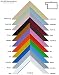 Produktbild 2. Wahl Bilderrahmen, Größe 21x29,7cm DIN A4 Farbe Pastell Lila inklusive bruchsicherem Antireflex-Acrylglas (Kunstglas entspiegelt) Profil L2-PLI-AR-2W