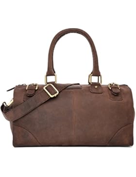 LEABAGS Arlington Damentasche aus echtem Büffel-Leder im Vintage Look