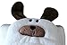 Kobwa(TM) 3D Dog Baby Infant Newborn Hooded Bath Towel Blankets (White) with Kobwa's Keyring
