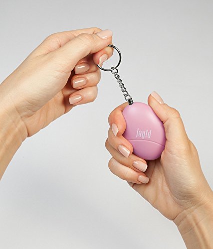 jay!d Die wohl BESTE Selbstverteidigung für Frauen in Form eines Panikalarms, dieser Taschenalarm Schlüsselanhänger mit starken 120db Lautstärke versetzt jeden Angreifer in die Flucht. Dieses handliche Gadget ist IDEAL für alle die spät nachts unterwegs sind. Hier mit einer extra starken Batterie! Für ein bisschen mehr Sicherheit. Schlüsselanhänger mit Ring. Beste alternative zum Pfefferspray! In vier Farben erhältlich! (ROSA / PINK) - 2