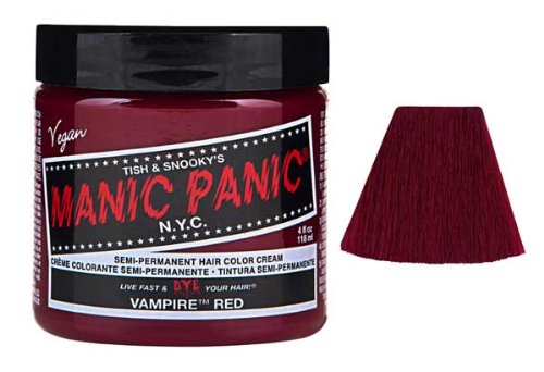 Manic Panic Vampire Red Semi Permanent Vegan Hair Dye.