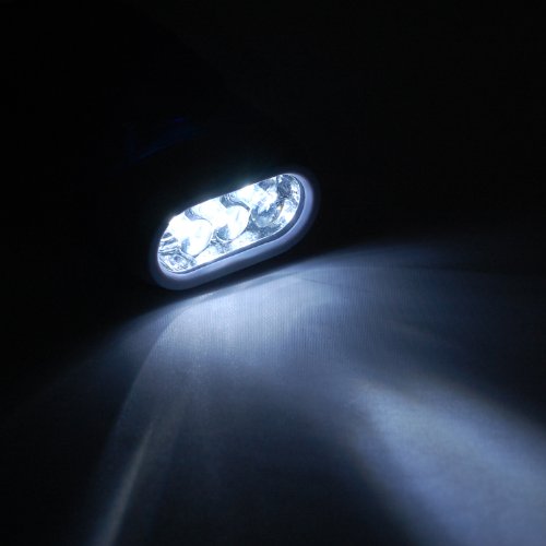 DIGIFLEX Batterielose LED-Taschenlampe mit Dynamo und 3 LEDs für Camping - 5