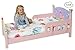 Fantasy Fields by Teamson  Magic Garden Pink Childrens Wooden Kids Toddler Bed no Matress W-7485A