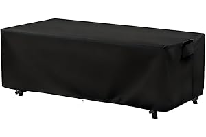 Hohong Garden Bench Cover 97x42x52 cm, 500D Heavy Duty Waterproof Oxford Fabric Bench Covers, Garden Seat Covers Rectangle with Air Vents