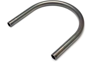 ALCHEMY PARTS Boucle arrière plat pour personnaliser cadre de selle scrambler de moto - 20 mm x 230 mm