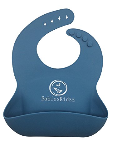 Baby-Lätzchen super weichen Silikon Baby-Lätzchen für Baby feeding.Premium Baby-Lätzchen für Ihre hübschen kids.Easy zu reinigen Baby-Lätzchen in 2 Pack Green / Blue.Order jetzt - 2
