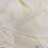 georgette chiffon avorio