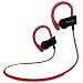 Produktbild Joyeer Bluetooth Wireless Kopfhörer Stereo Musik Kopfhörer Sport Running Headset in-Ear Noise Reduzierung Ohrhörer mit MIC für Smart Handy , red