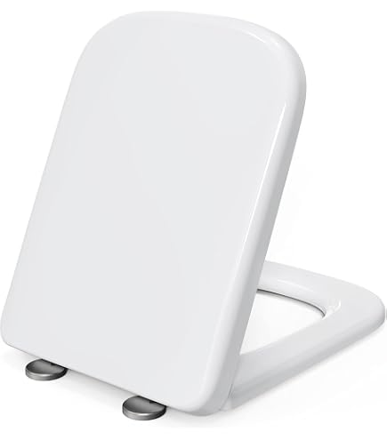 Roca Old Design Dama Vervangende Toiletzitting – Wit, Met Standaard Stangscharnier, Model A801327004, Elegant En Tijdloos Design, Geschikt Voor Roca Old Design Serie