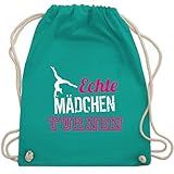 Der stylische Stoff-Beutel ist mit Spruch oder einem lustigen Motiv bedruckt ein echter Hingucker und in vielen beliebten Farben wie Pink, Schwarz oder Anthrazit bei Shirtracer erhältlich - perfekt geeignet für Herren und Damen