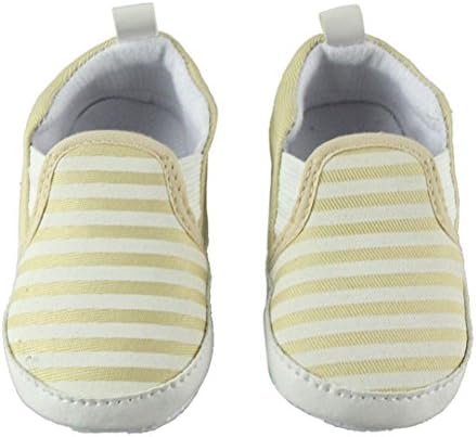 Fairy Season Baby Kids Toddler Unisex Boys Girls Blend Soft Walkers Navy Stripe Shoes