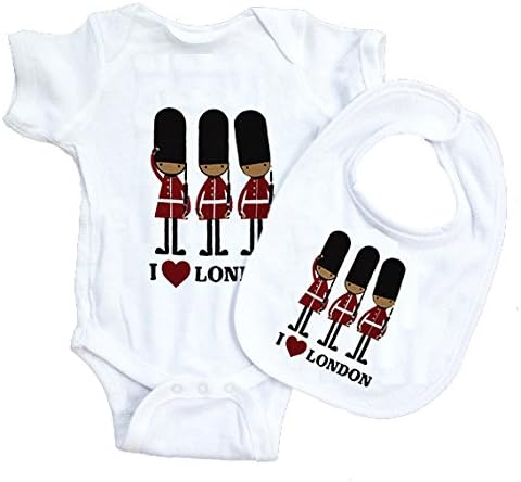Funny Cotton I Love Solder london Baby Bodysuit BIBS Grow Gift Nontoxic Ink vest (3 - 6 Months)