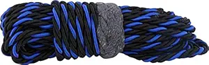 DELHI TRADERSS Multi Purpose Rope for Leg Guard for All Bikes (Blue, 28 m)