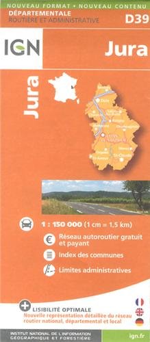 Télécharger D39 JURA 1/150.000 livre En ligne