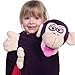 Cuddle Buddy Snuggly cuddly Puppet Blanket monkey