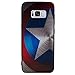 Produktbild 3D Marvel Telefon Hülle/Case für Samsung Galaxy S7 (G930) mit Displayschutzfolie / Silikon Weiches Gel/TPU / iCHOOSE / Captain America - Schild