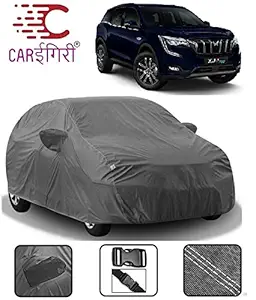 Carigiri Grey Car Body Cover for Mahindra XUV 700(Triple Stitched,Mirror Pocket,UV Resistant,Dustproof)(Models-2021)
