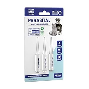 Zotal Parasital Pipetas Perros Pequeños y Gatos hasta 10 kg