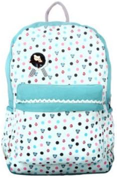 Youjiayi Ladies Canvas Hiking Backpack/School Backpack, 27 * 43 * 15 cm (blue)