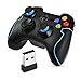 Price comparison product image 2.4G Wireless Game Controller, Joystick + Double Vibration + Burst Function, Support PS3 / Android Phone Tablet, Fully Compatible Device, Comfortable Feel