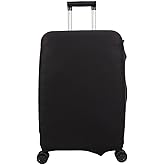 Bagacar Black Medium Size Luggage Cover For Luggage
