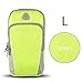 Produktbild Sport Armband Case for Mobile Phone Extension Strap Sports Armband Fitness Running Arm Band Bag Jogging Workout Cover for Smartphone,Green,L