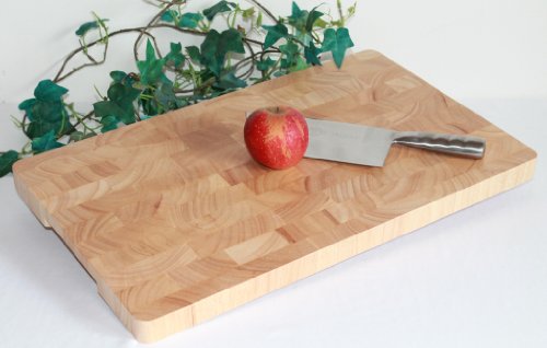 Massives Sushi-Schneidebrett aus Holz – Extra Große Schneidefläche (50x30x2,7cm) - 5