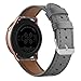 Produktbild uhrenarmband -Lederersatz-Armbanduhrband für Samsung Galaxy Watch Active 20mm (H)