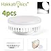 Produktbild Hakkatroncis GX53 LED Lampe 8 W, 750 lm Ersetzt 70 W, SMD LED Leuchtmittel 110 Grad Abstrahlwinkel, Kaltweiß GX53 SMD LED 220V - 4 Packs
