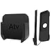 Price comparison product image TV Mount for Apple TV 4th and 4K 5th Generation, SourceTon Wall Mount Bracket Holder for Apple TV 4th / 4K 5th Gen, BONUS Protective Case for Apple TV 4K / 4th Gen Siri Remote Controls