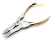 CANDURE® - Gold Nail Clippers Cantilever 15cm Curved Blade For Thick Toenails, Suitable for Finger Nails & Toe Nails + Pouch Solid Stainless Steel.