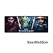 Produktbild Mauspad Matte 800 * 300 großes Spiel Mauspad for Starcraft 2 800 * 300mm Overlock PC-Gaming for Starcraft2 Gaming Mousepad Geschwindigkeit E (Size : A)