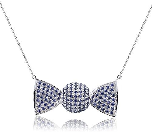 Gioiello Italiano - White gold necklace with violet sapphires "Supreme Sweet Violet"