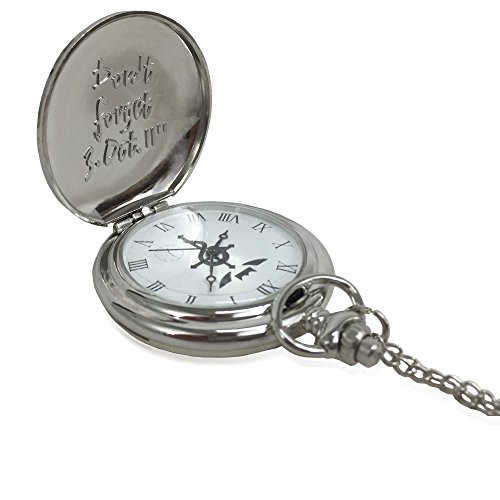 3-tlg-Fullmetal-Alchemist-Taschenuhr-Halskette-und-Ring-fr-Cosplay-oder-als-Geschenk-Set